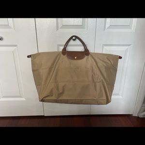 Longchamp - Extra Large Tote - Beige